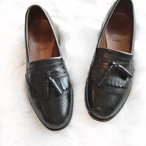 Allen Edmond Bridgeton Leather Tassel Loafers